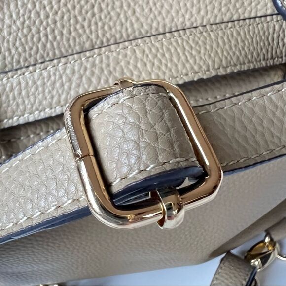 Nanette Lepore Tan "Arabelle" Vegan Crossbody Backpack Shoulder Bag - Picture 8 of 16